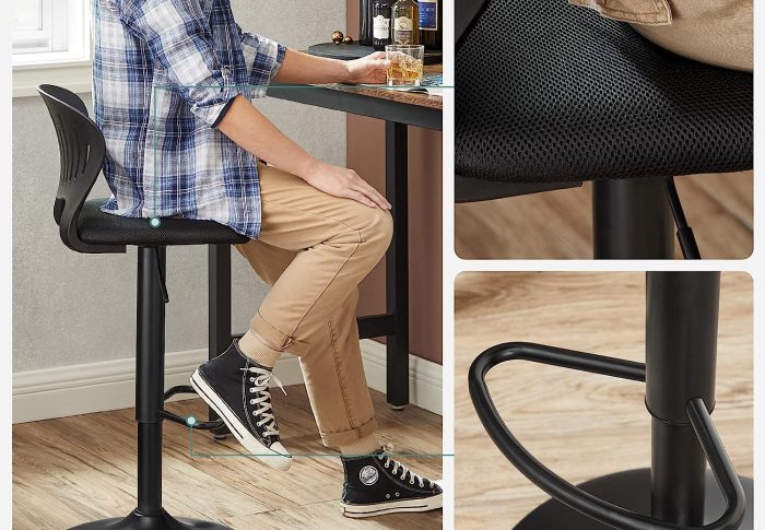 Quelle est la hauteur idéale pour une chaise de bar ?