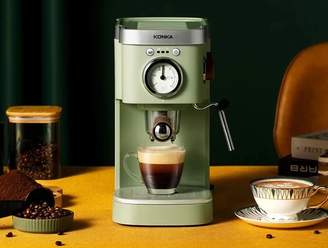 Is espresso machine same as coffee maker?