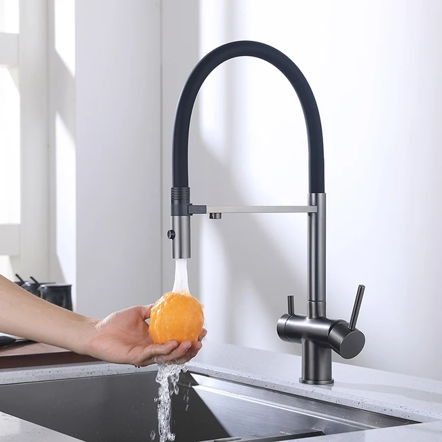 kitchen faucet with sprayer
