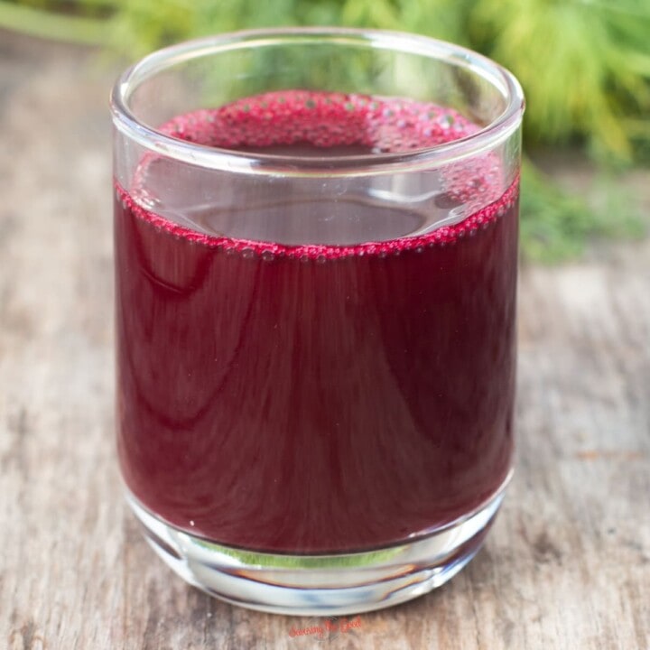 how to make beet juice without a juicer