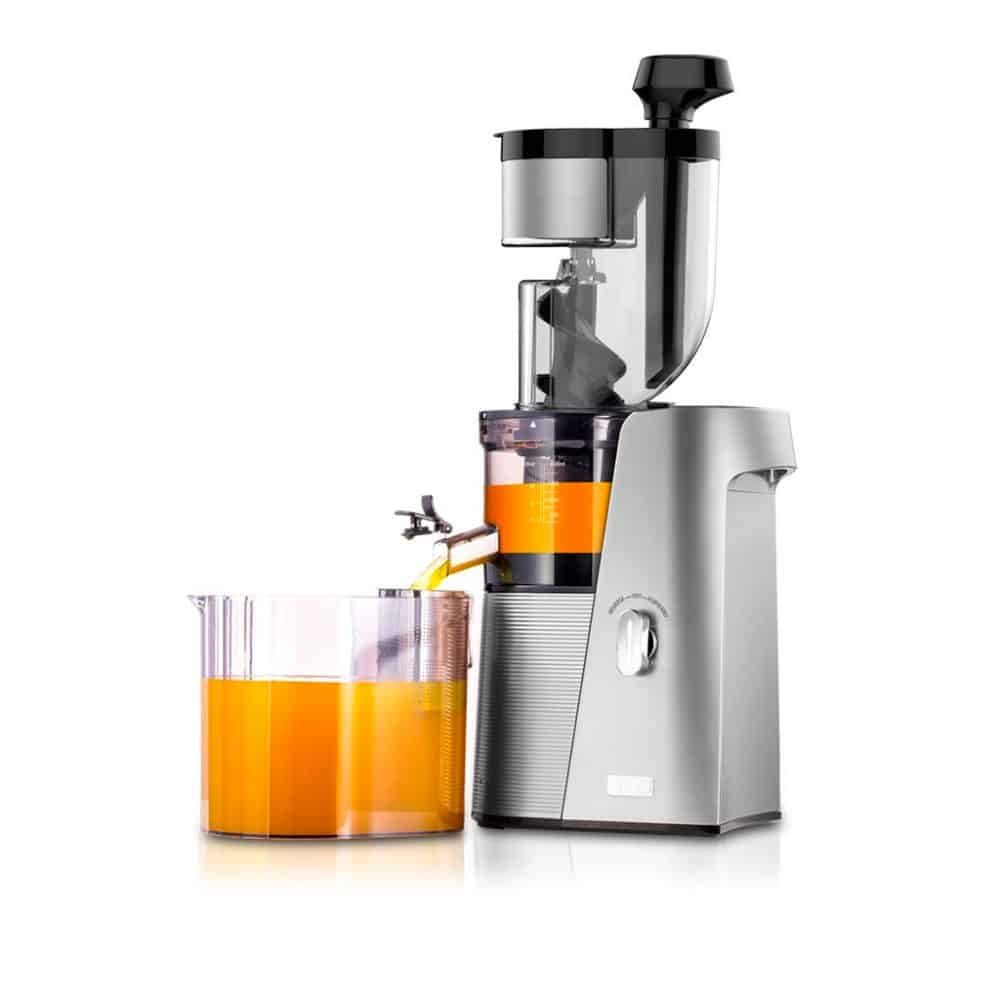 a cold press juicer