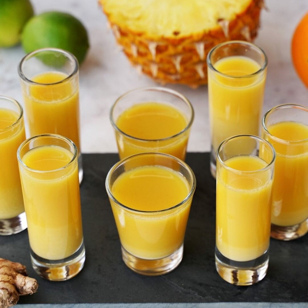 ginger shots recipe juicer