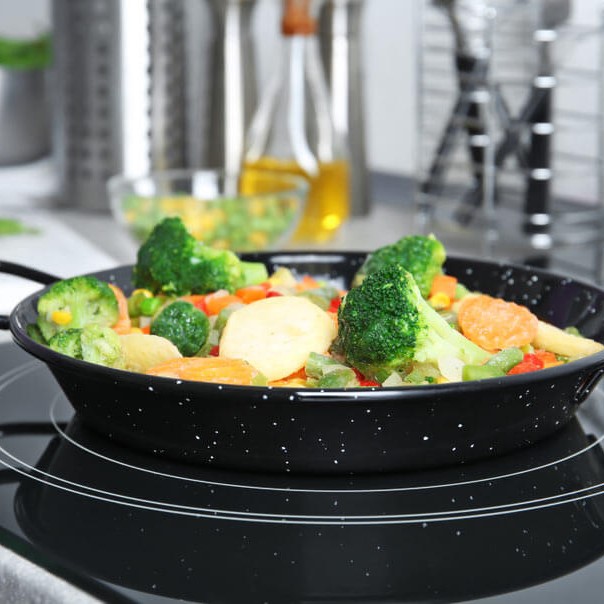 wok for electric stove